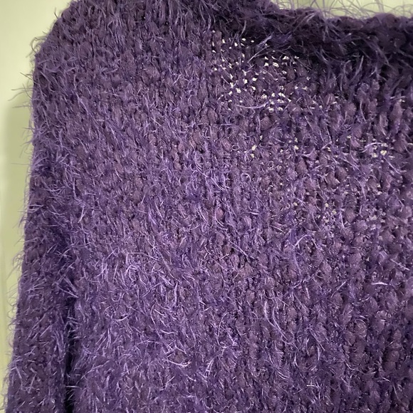 Kenneth Cole Purple Sweater M - Picture 6 of 6